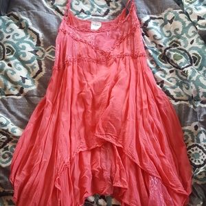 Free People long lace cami
